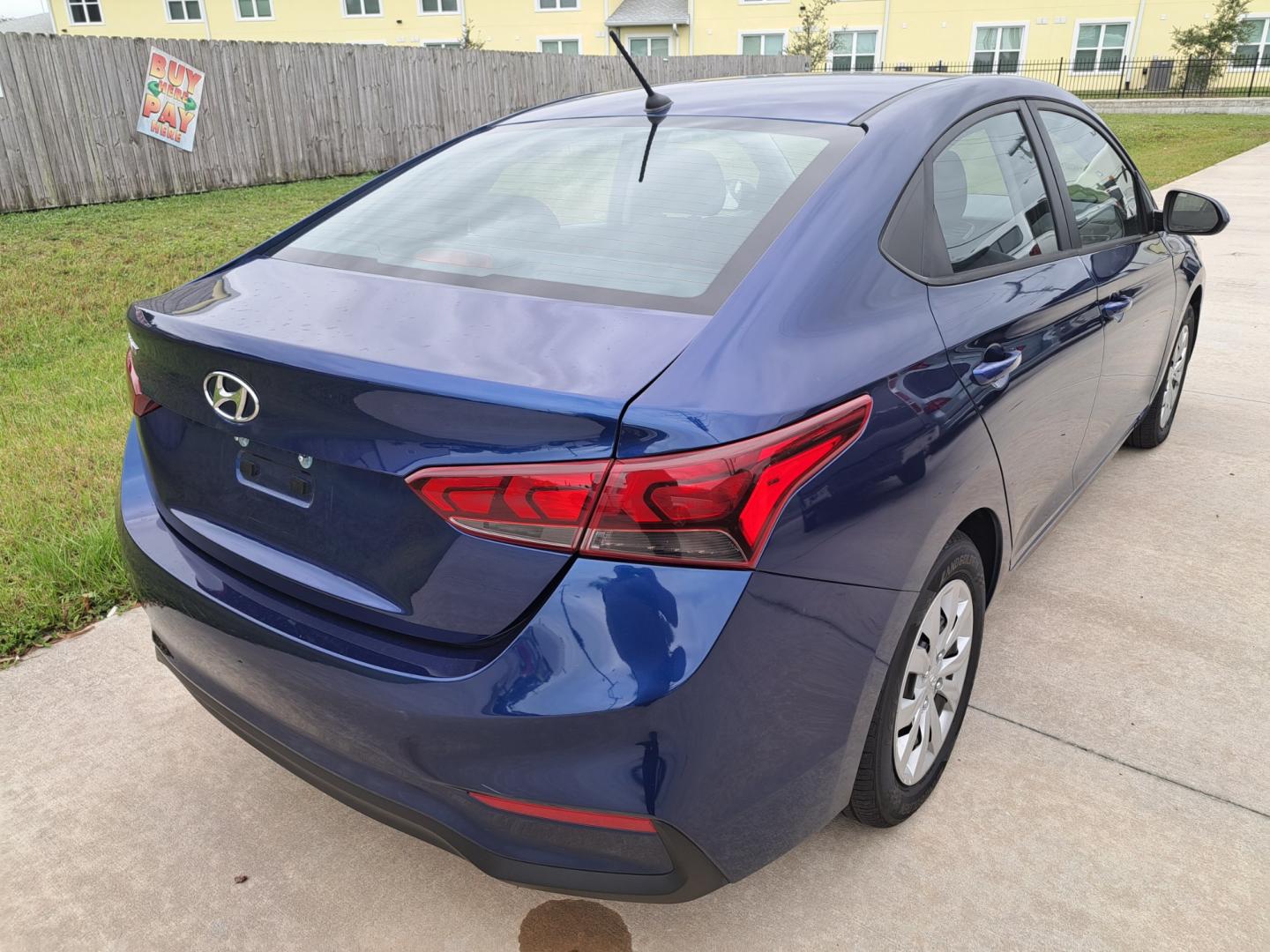 2020 Blue /GRAY Hyundai Accent SEL (3KPC24A61LE) , AUTOMATIC transmission, located at 1181 Aurora Rd, Melbourne, FL, 32935, (321) 241-1100, 28.132914, -80.639175 - Photo#1